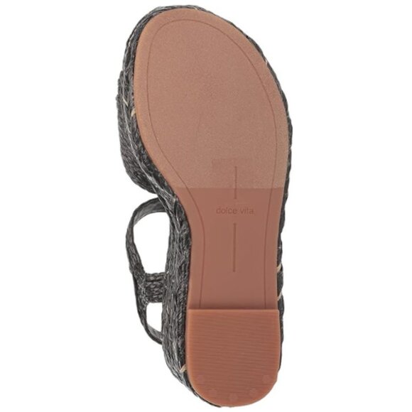 Dolce Vita Women's Tiago Raffia Sandal Size 7 M - Picture 4 of 7